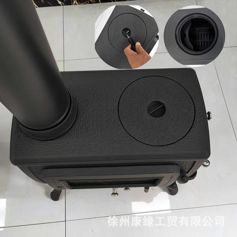 家用采取暖炉烧水做饭欧式铸铁壁炉民宿别墅自建房商铺燃木壁炉