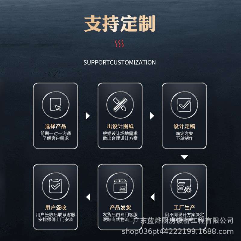 8000w大功率商用电磁炉凹面灶台式小炒炉单眼一体电炒锅厨房设备