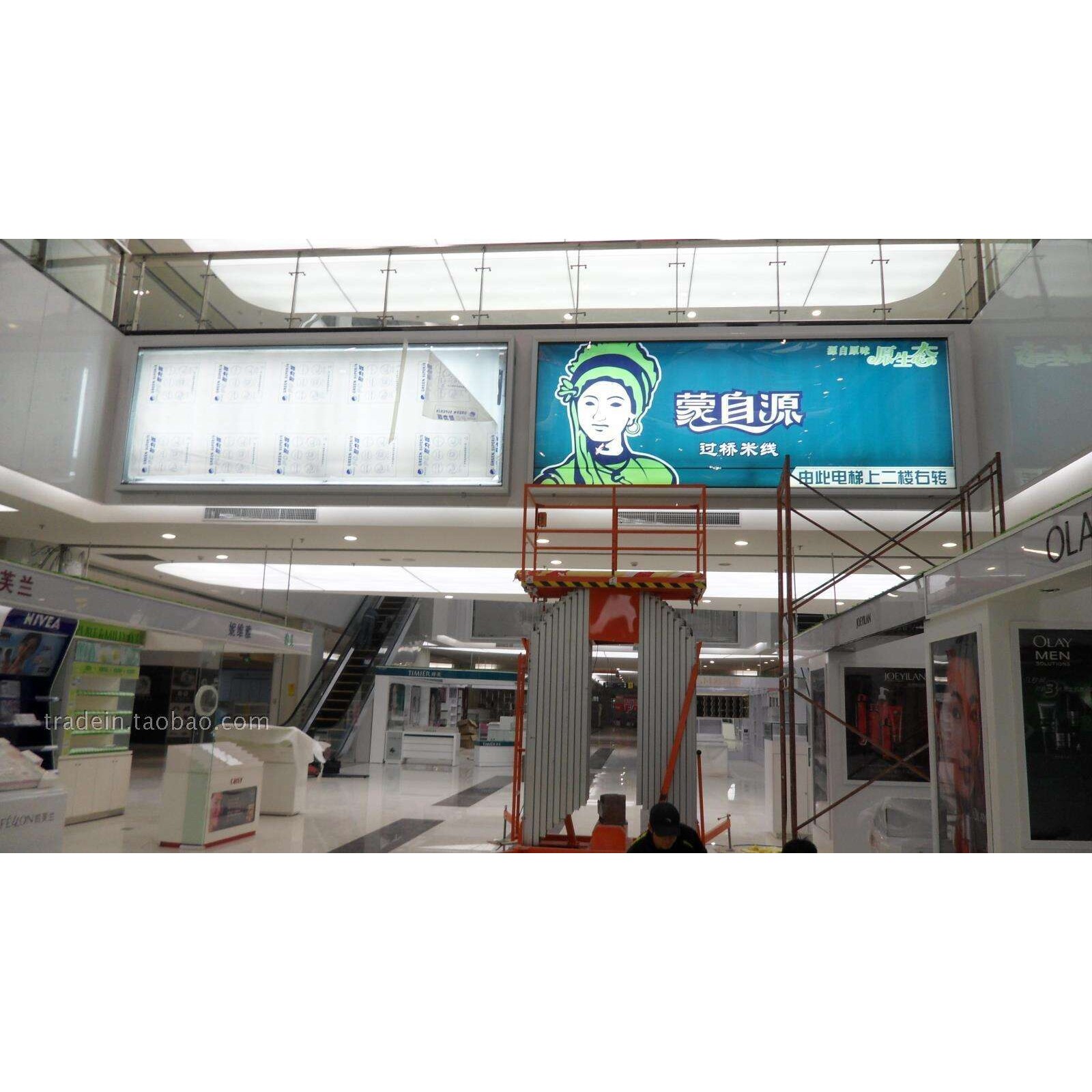 大型led滚动灯箱壁挂式单面室外广告灯箱换画滚轴系统广告牌定 做