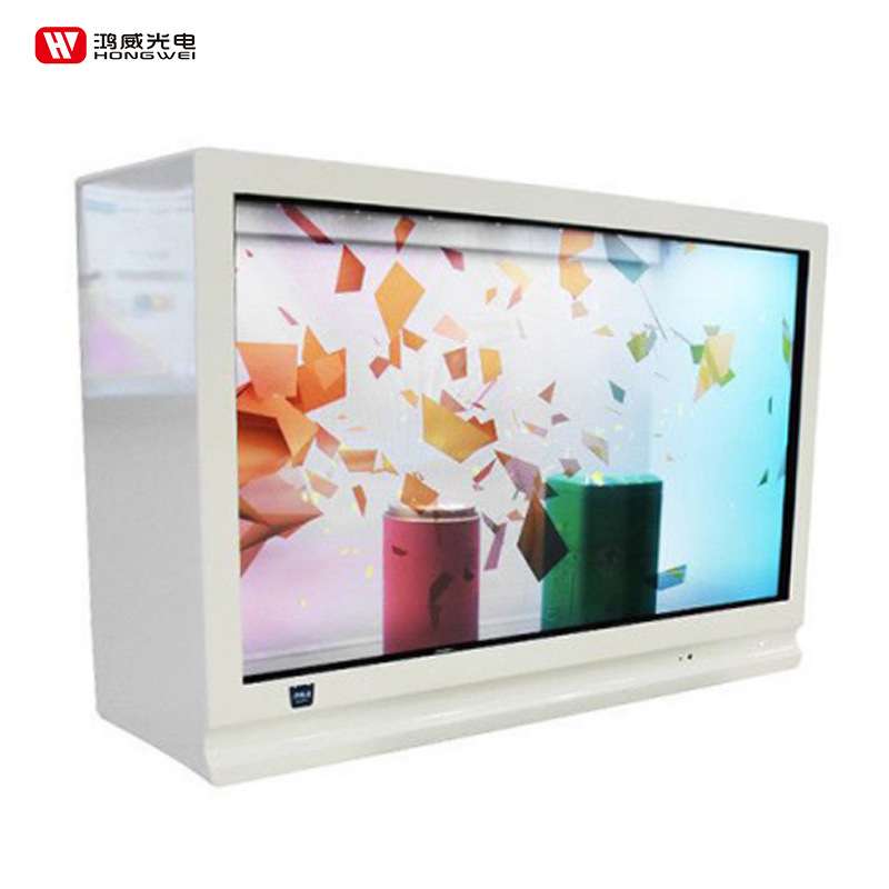 49寸透明柜广告机 商品展示透明广告柜 超薄透明广告柜电子显示屏
