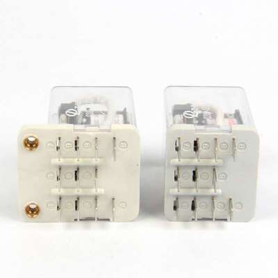 供应 JQX-38F大功率大电流40A中间继电器带底座交流220/DC24/12V