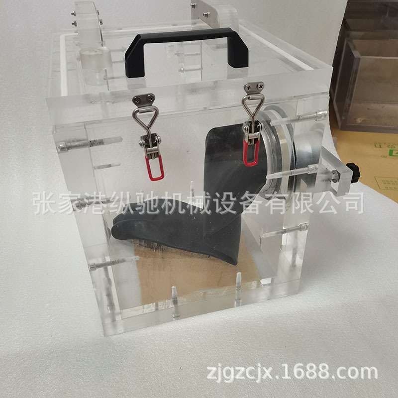 实验室亚克力透明真空箱密闭容器手套箱培养箱科研一体箱dingzuo