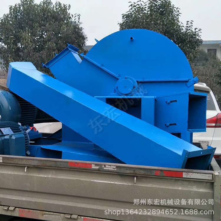 215型号竹子削片机竹片机械设备原木小径木削片机