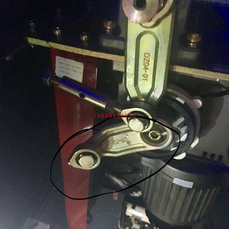 威捷道闸机芯配件DZ04DZ01WG04离合器主动曲臂连接杆组件维修轴承