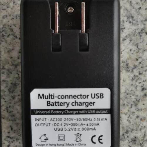 适用seeu看道B19 锂电池智能猫眼CU50 KW35 CU60 电池 充电器