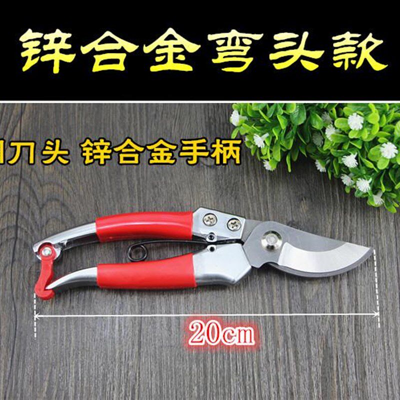 园艺花艺剪刀修枝剪果树剪粗枝花枝药材省力家用修剪强力剪子工具
