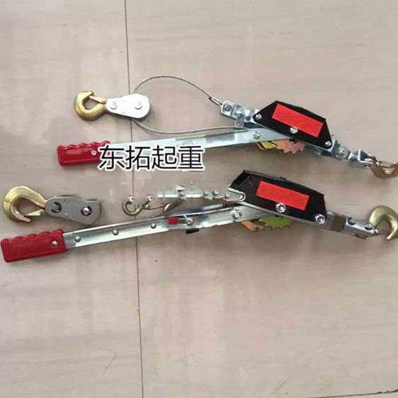 厂家直销双钩紧线器钢丝绳拉紧器1T2T4T耐用紧固工程专用收紧棘轮