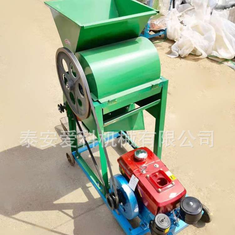 家用小型花生脱壳机长果剥壳机花生去皮机家用220V两项电带动