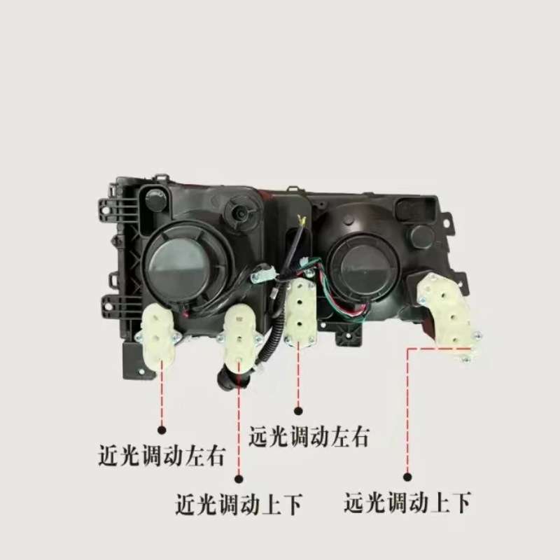适用德龙f3000新m3000主大灯豪卡h7斯太尔led前大灯总成改装配件