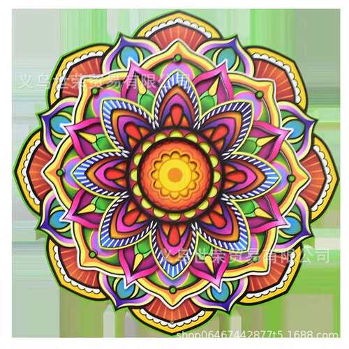 Multi-layered Wood Mandala Wall Art Decor Boho Room Decor