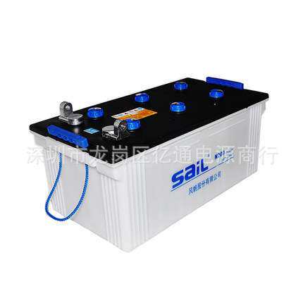 风帆 saiL蓄电池6-CQW-200/发电机组电池12V-200AH 船舶照明 启动