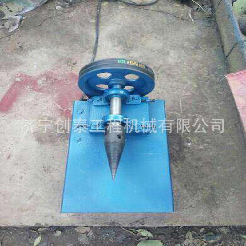 机钻头分裂锥破木钻头劈柴机锥形钻劈木机工具林业机械512是3木材