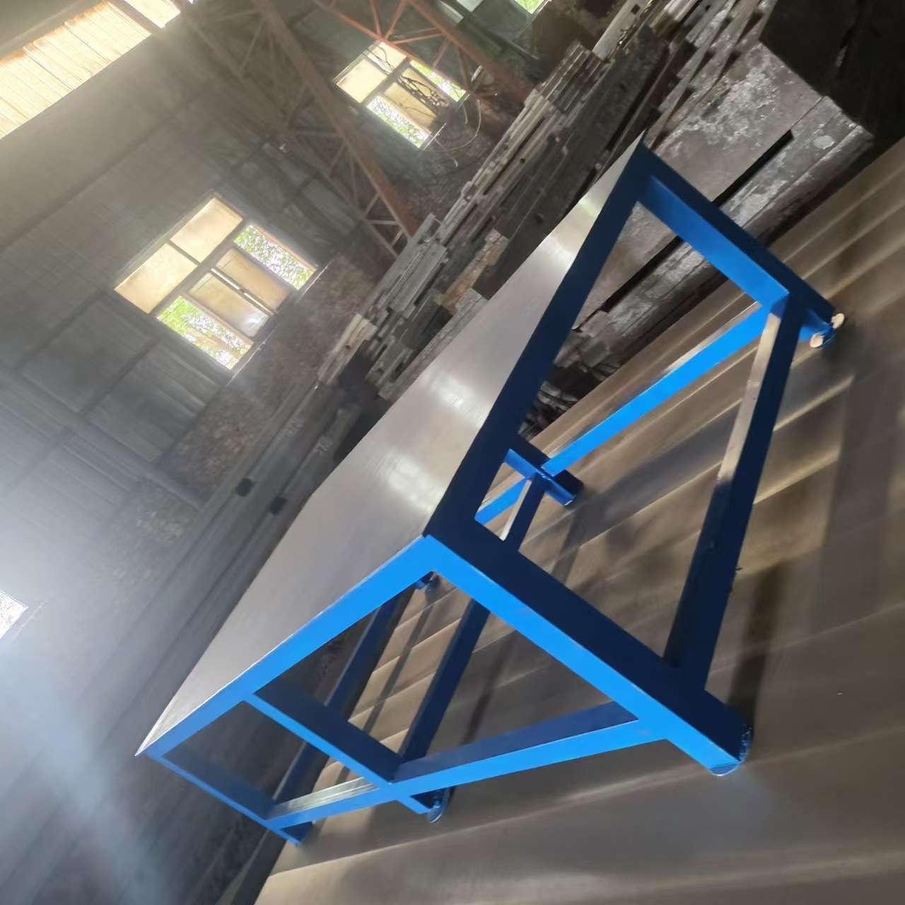 铸铁平台平板工作台支架刮研厂家加工钳工开槽焊接平台钢平台支架