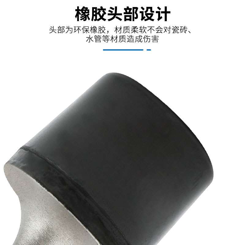 源头厂家橡胶动力锤电动安装抓板工具橡胶动力锤一锤定平安装方便