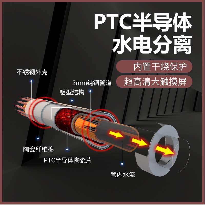 半导体电锅炉家用采暖炉220v农村煤改电暖气片厂家商用380v全自动
