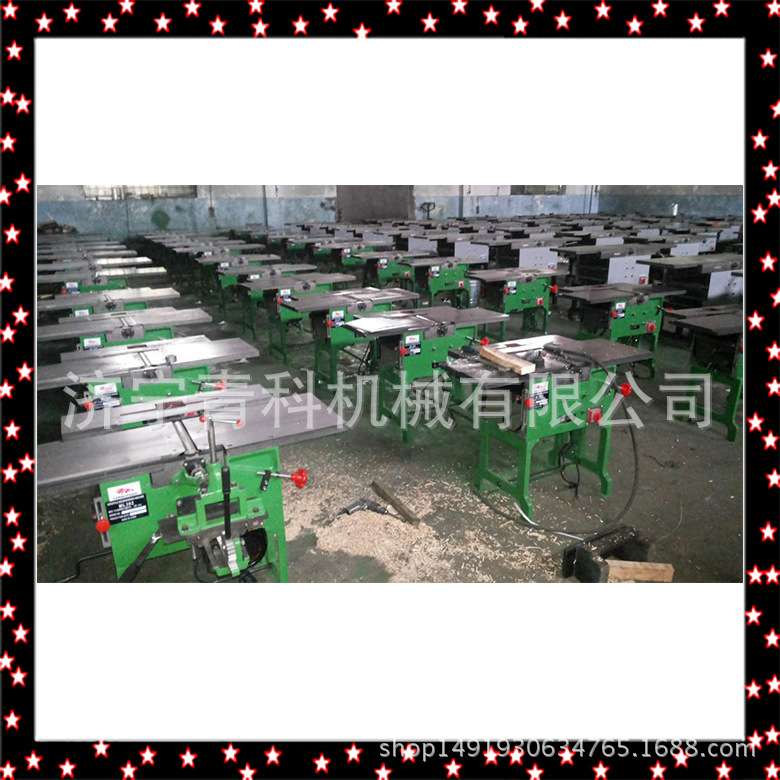 家用饰品木工台刨 相框橱柜木工压刨机 打圆眼方眼电钻台式锯床