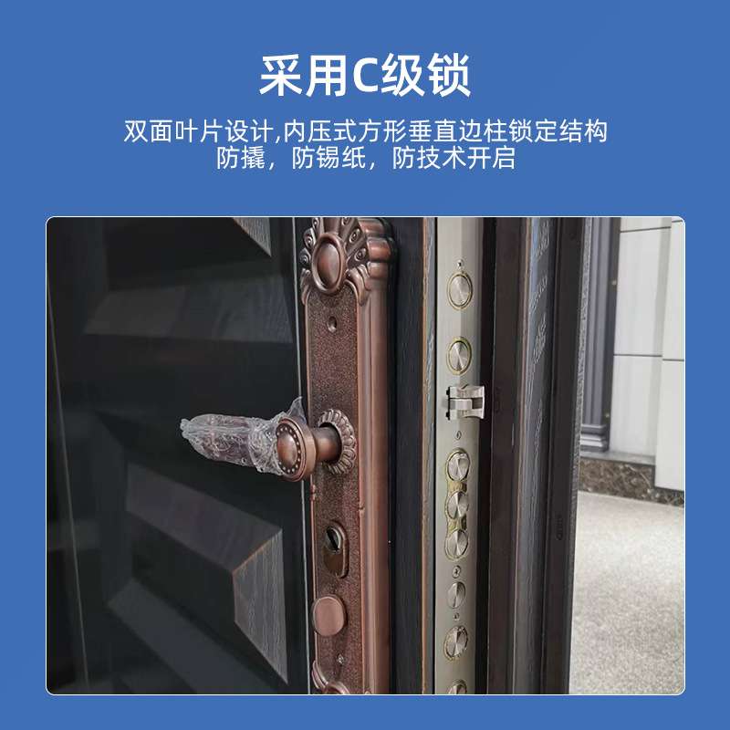锌合金大门非标门铸铝门别墅门进户门庭院门非标对开门