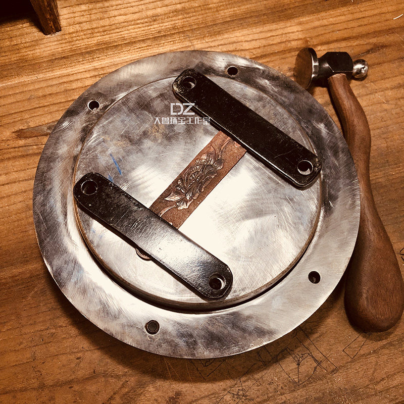 可旋转錾刻台旋转雕刻台首饰加工具手工金银饰DIY制作工具
