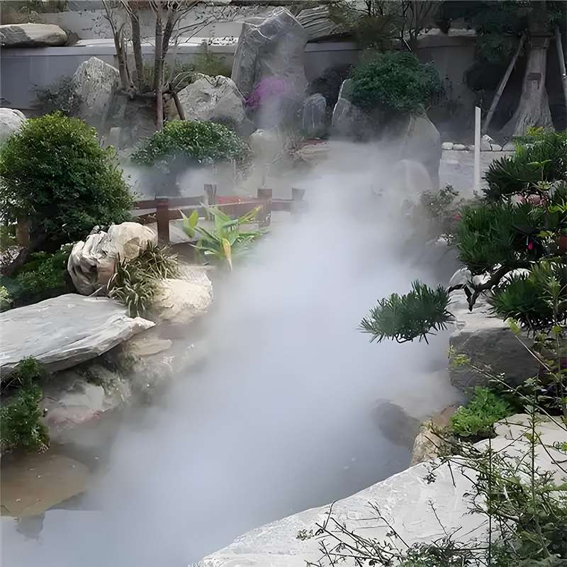 手提式造雾机人造雾系统庭院雾森公园人造雾机景区人造雾水系