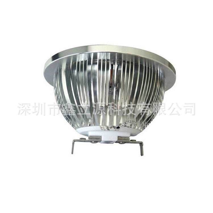 热销 LED格栅灯AR111 COB射灯 12W15W18W豆胆灯G53宽压恒流