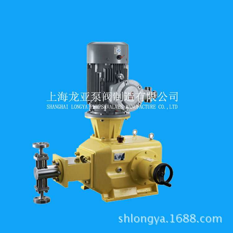 上海供应龙亚JYX糖浆定量泵 SUS316液压隔膜式计量泵