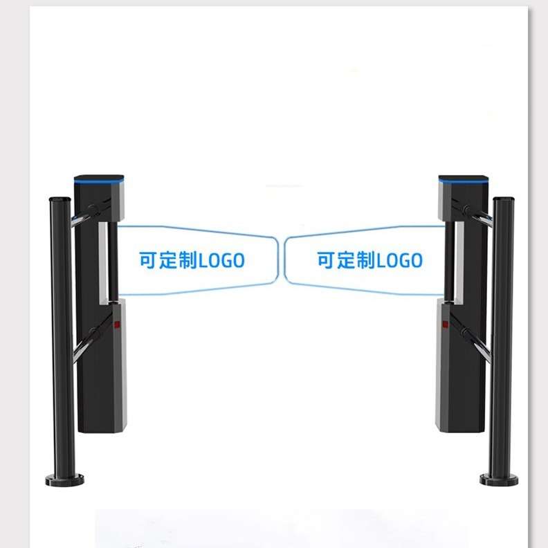 超市感应门进出口器卖场入口单向门摆闸门红外线禁行器语音雷达感