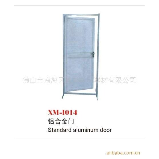 八棱柱展会门仓库车间工厂地下室铝门展览标摊折叠临时门制造厂家
