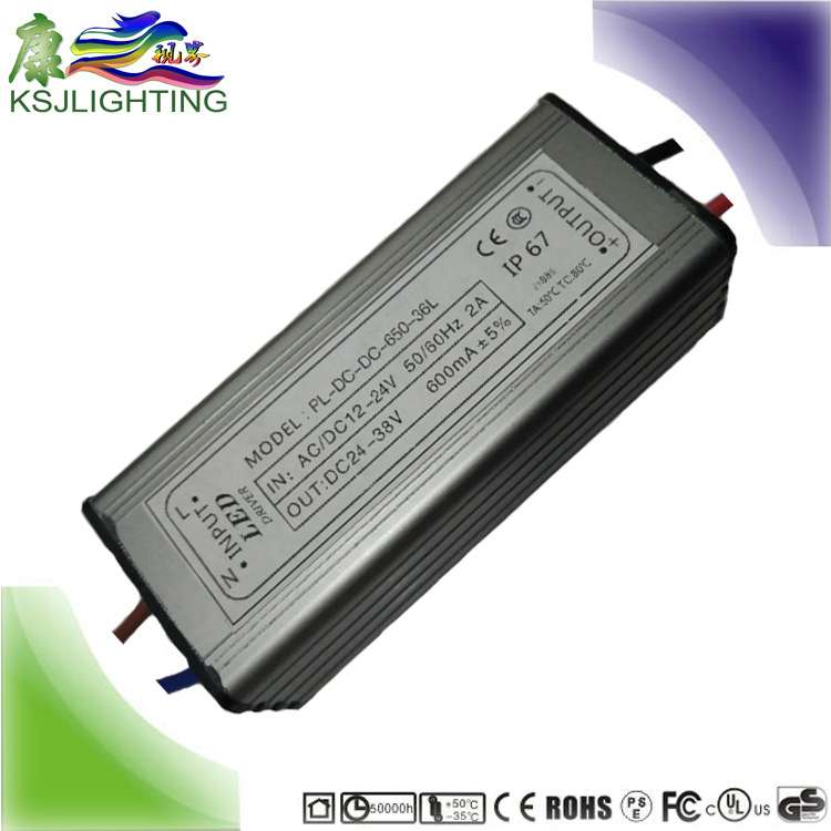 10串4并 40W 1.2A 太阳能投光灯电源 DC12v 升压调光 led驱动