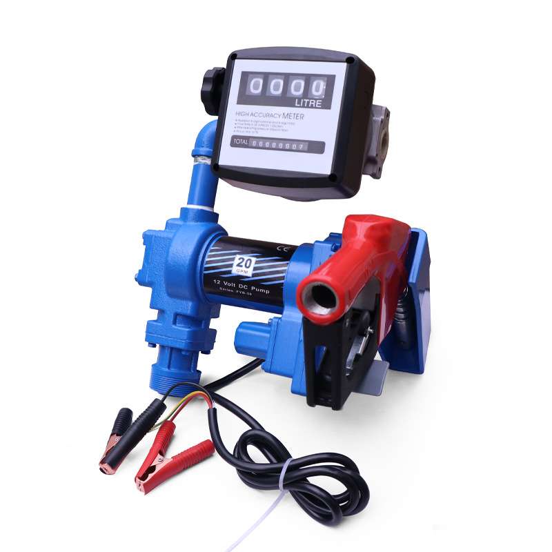 12V24V直流防爆加油泵汽油柴油泵车载电瓶加油泵自吸油泵