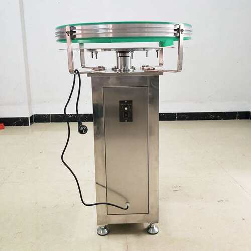 分拣转盘机玻璃瓶理瓶机JC-LP600自动圆盘式塑料理瓶机设备