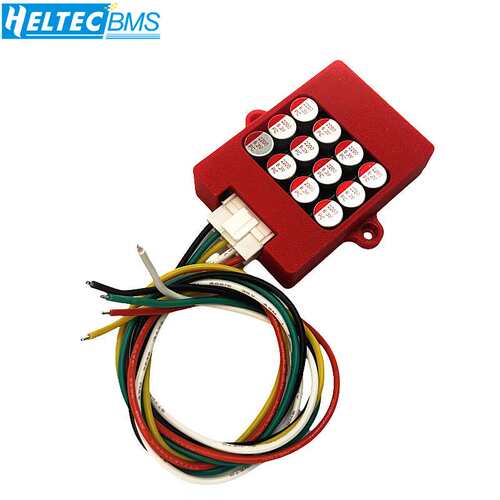 HeltecBMS 3A 5A电容式主动均衡板3串-16串带外壳耐用节能带均衡