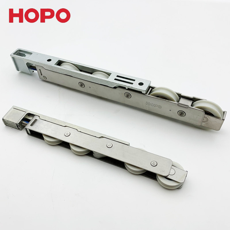 HOPO好博重型移门推拉门轮子15型铝合金门16*26加重四轮滑轮滚轮