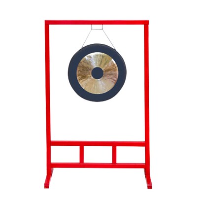 宏越达30/50/70/80厘米大锣开道锣开业庆典锣防汛锣纯铜抄锣锣架