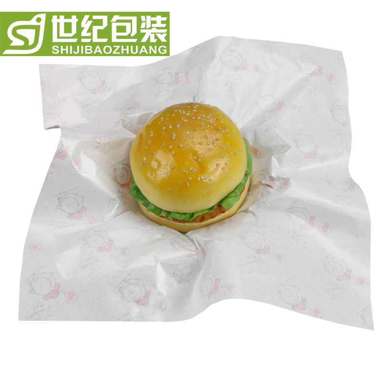 叫了个炸鸡防油纸一次性鸡肉卷饭团包装纸炸鸡鸡翅鸡柳防油汉堡纸