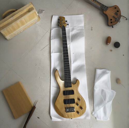 厂家直销出口电贝司乐器5弦电贝斯主动拾音器初学者入门贝斯Bass
