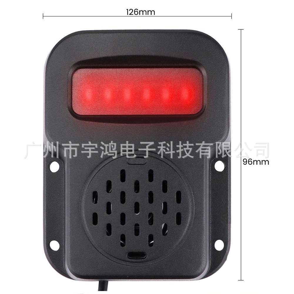 叉车四路防水BSD监控车载盲区监控防水显示器叉车AI监控系统