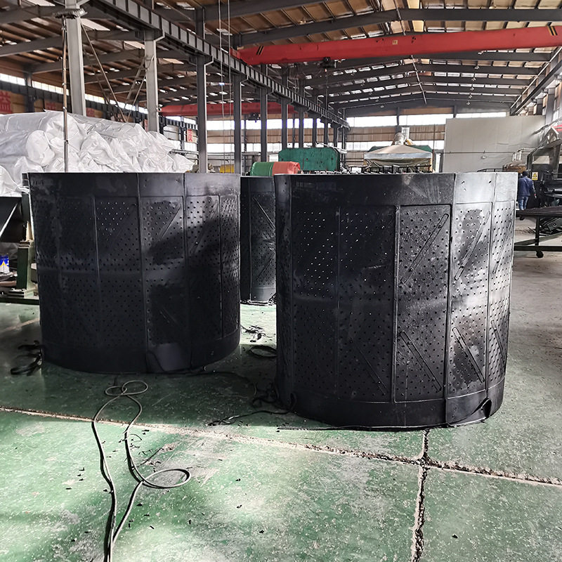 工业用抛丸机橡胶履带清理橡胶输送带抛丸机配件厂家直销