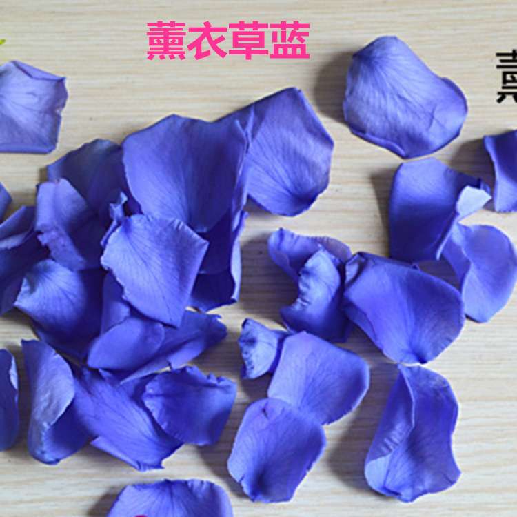 婚庆用品真红色花玫瑰花瓣派对装饰花瓣永生玫瑰花干花40g