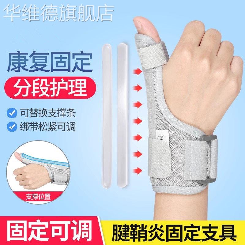 腱鞘炎保护套大拇指骨折固定腱鞘护腕护具妈妈鼠标手拇指夹板华维