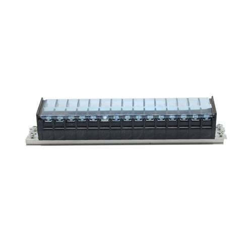 TD-2015导轨式接线端子板排15位15P/20A电线接线盒柱压并线连接器