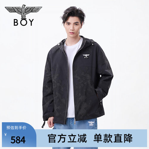 【混沌纪元】BOYLONDON情侣夹克朋克风休闲潮牌外套春季N23022
