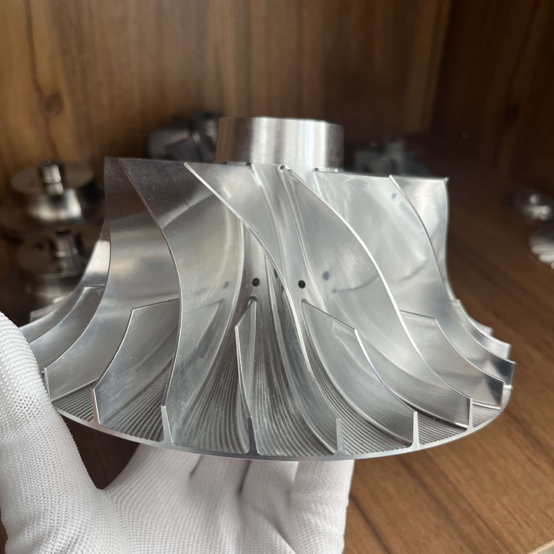 离心压缩机叶轮 整体叶轮加工 吹风机数码马达叶轮厂家供应