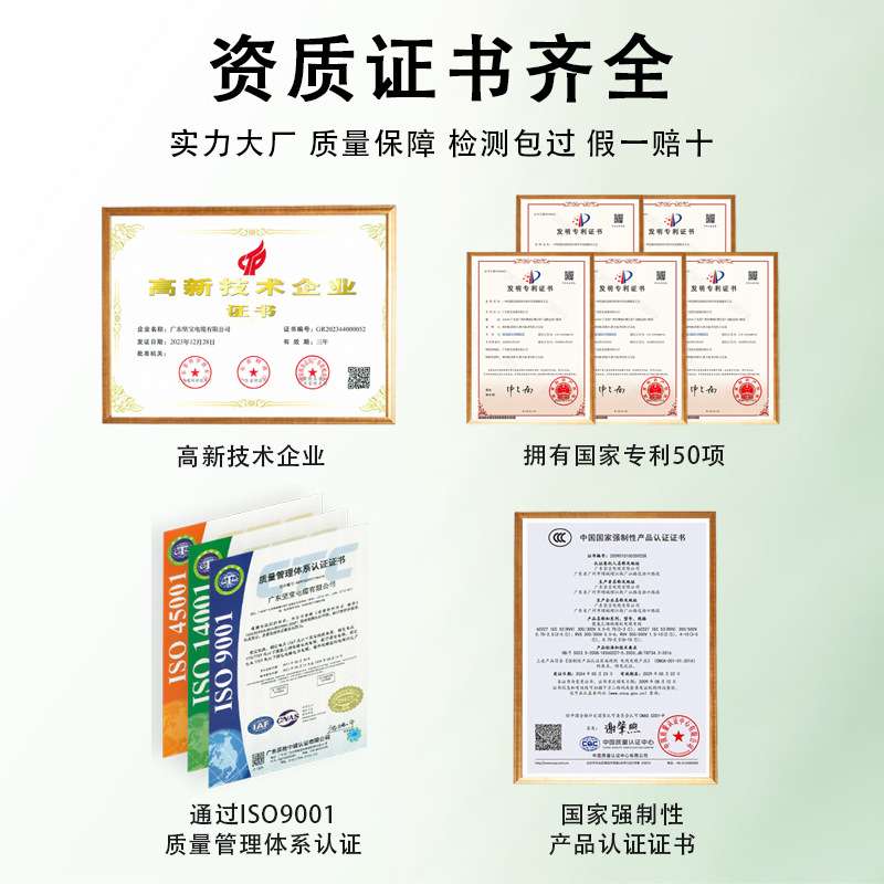 电线2芯平行线国标纯铜足米工地家用bvvb扁平1.5平方护套线