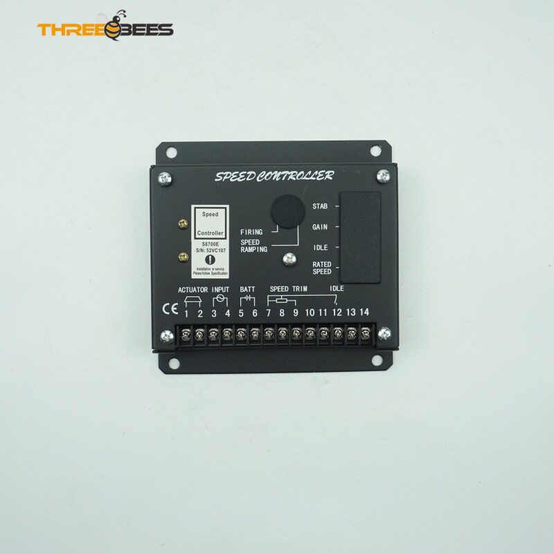 S6700E调速板柴油发电机自动速度调速控制器电子调速器