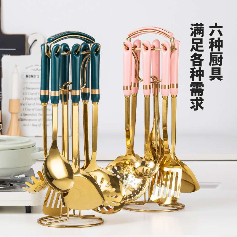 悍乐厨房调味罐调料组合套装铲子厨具锅铲勺子筷子筒组合套装