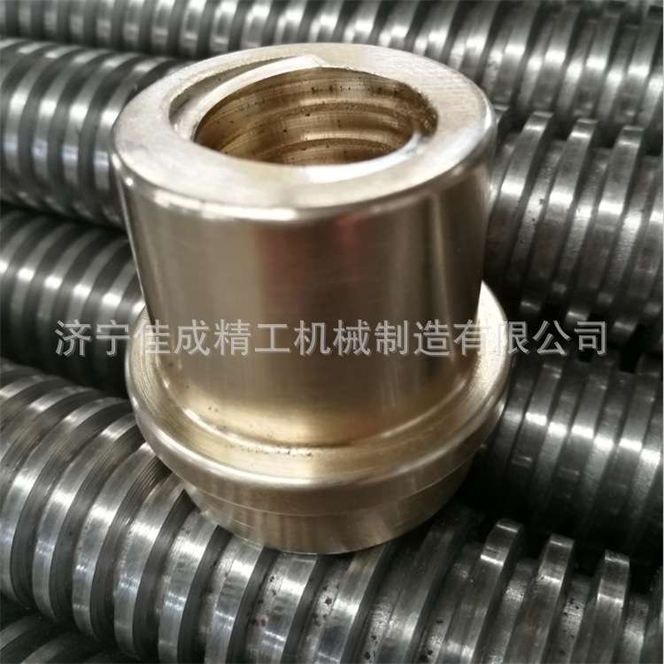 厂家直销梯形螺母 加工铜螺母Tr20T30T40规格螺母丝杆配套制作