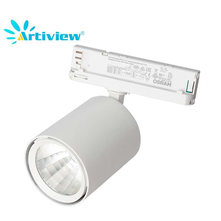 高光效一体化导轨灯30W35WLED超市轨道灯CCT调光调色Casambi智能