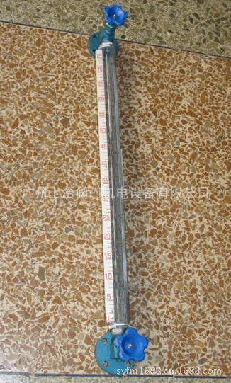 厂家供应带刻度玻璃液位计/耐腐蚀考克/罐用带刻度液位计