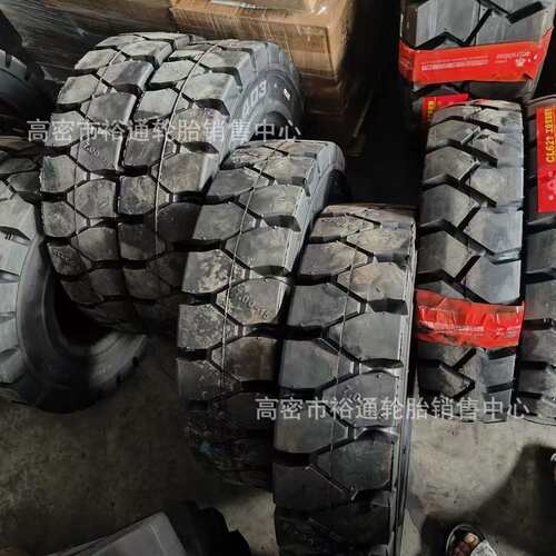 叉车轮胎18x7-8 21x8-9 28x9-15 实心胎6.50-10 7.00-15 8.25-15