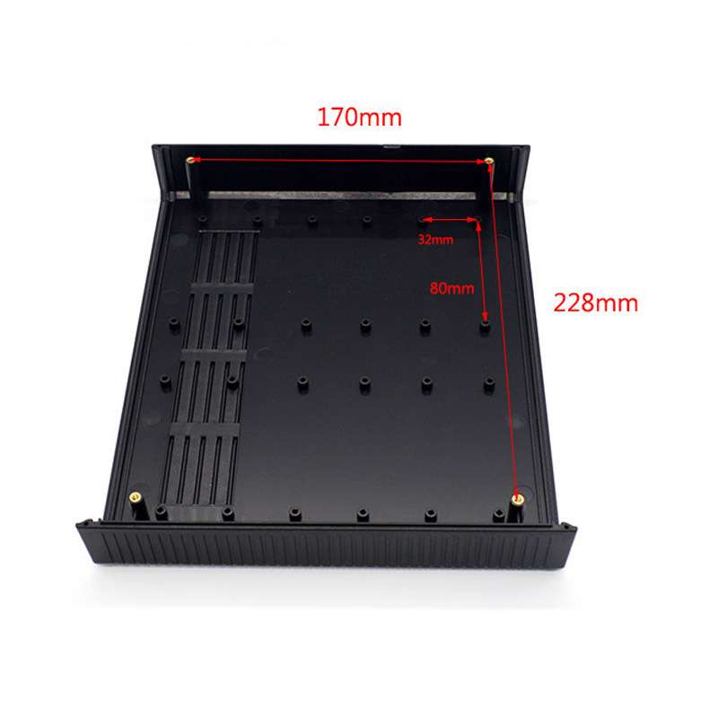 台式仪器测试盒壳体D10显示盒仪表仪器电源260*220*80MM塑料外壳